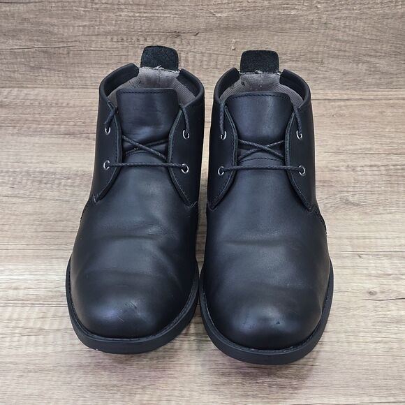 Timberland Earthkeepers Men's Size 11.5 Black Leather Waterproof Boots (5922R) - Picture 2 of 9